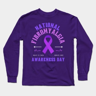 2024 National Fibromyalgia Awareness Day Frit-Tees Long Sleeve T-Shirt
